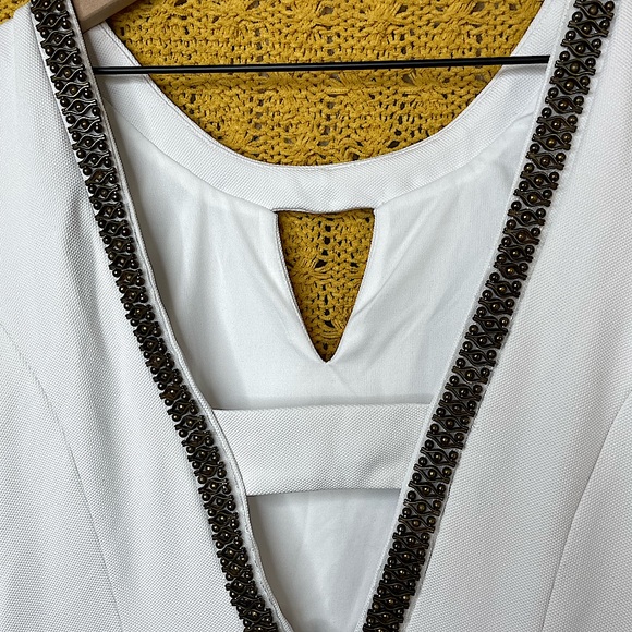 XOXO White Midi Dress Size XL - Picture 3 of 4